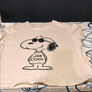 madewell x peanuts snoopy tshirt